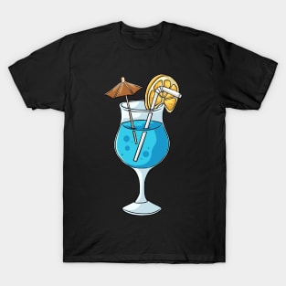 Cocktail With Umbrella In It Drink Drinks T-Shirt